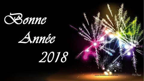 Bonne année 2018