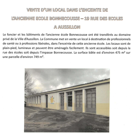 Ecole Bonnecousse