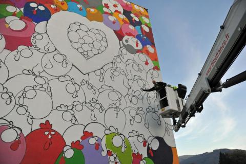 LE STREET ART S’INVITE A AUSSILLON