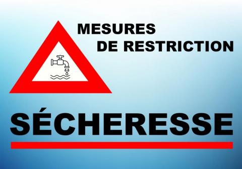 Restrictions d'eau