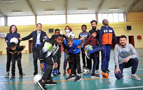 DU FOOT FREESTYLE POUR LES ENFANTS