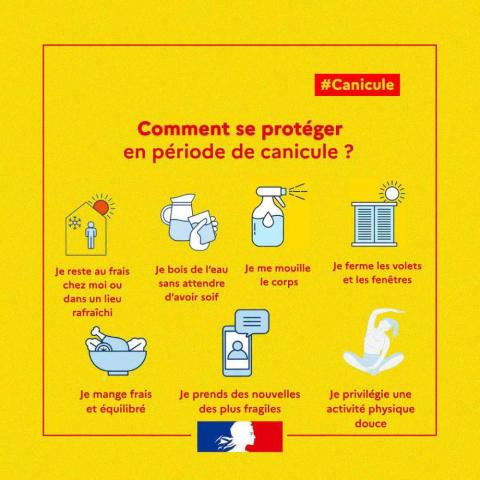 gestes canicule