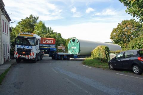 Convois d'éoliennes