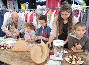 Des animations sur le marché