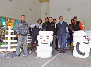 Chantier jeunes pour préparer Noël