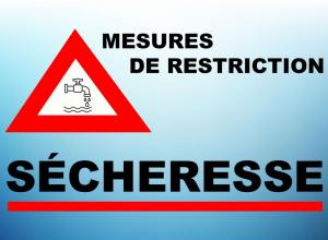 Restrictions d'eau