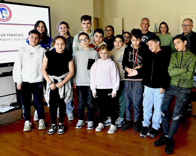  LE SOUVENIR FRANÇAIS AU CONTACT DES JEUNES