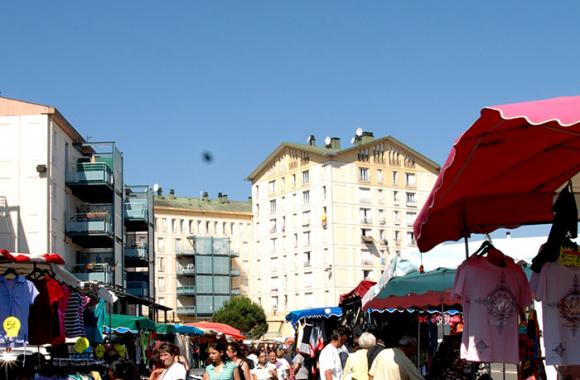 Photo du marché d'Aussillon